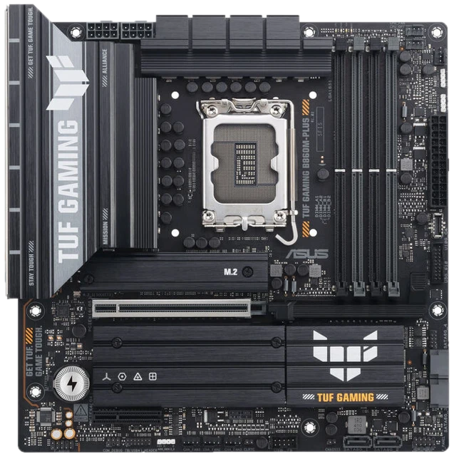 ASUS TUF Gaming B860M-Plus Mainboard, Sockel LGA 1851, Intel B860, Micro-ATX, DDR5