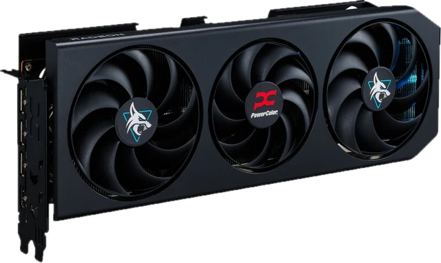 PowerColor Hellhound Radeon RX 9070 XT OC Grafikkarte, 16384 MB GDDR6
