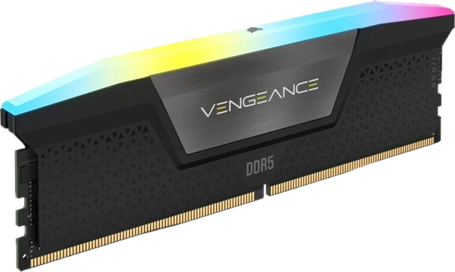 Corsair DDR5 Vengeance RGB 2 x 8 GB 5200 MHz CL 40 Zwart CMH16GX5M2B5200Z40 geheugenmodule