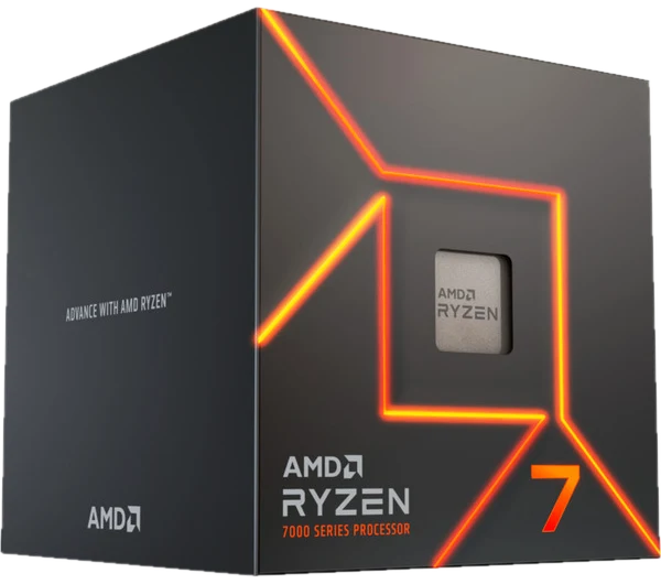AMD Ryzen 7 7700 / 3.8 GHz processor - Box CPU - 8 Kerne - 3.8 GHz - AMD AM5 - AMD Boxed (mit Kühler)