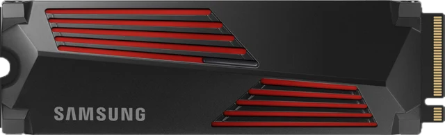 Samsung 990 PRO Series NVMe SSD, PCIe 4.0 M.2 Typ 2280, mit Kühlkörper - 1 TB