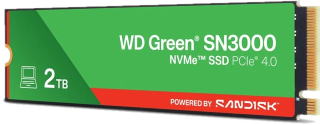 Western Digital SSD WD Green SN3000 2 To (G0E)