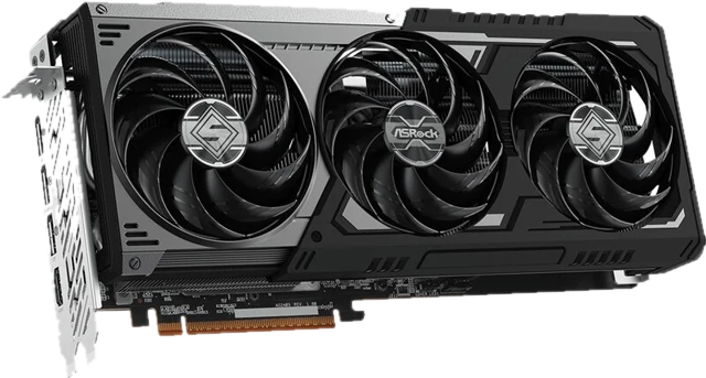 ASRock Radeon RX 9070 XT Steel Legend Dark 16GB Grafikkarte, 16384 MB GDDR6