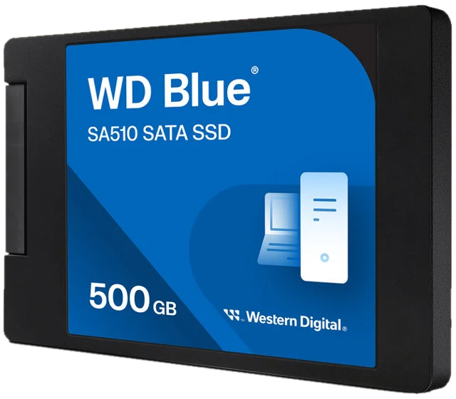 Western Digital Blue SA510 2,5 Zoll SSD, SATA 6G - 500 GB