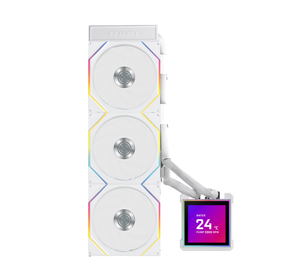 Lian Li HydroShift II LCD-S 360TL Flex White - CPU-Wasserkühlung - Max 33 dBA