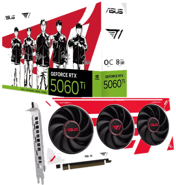 T1 GeForce RTX 5060 Ti OC grafische kaart
