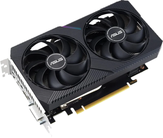 ASUS Geforce RTX 3050 DUAL-RTX 3050-O8G-V2 Videokaart