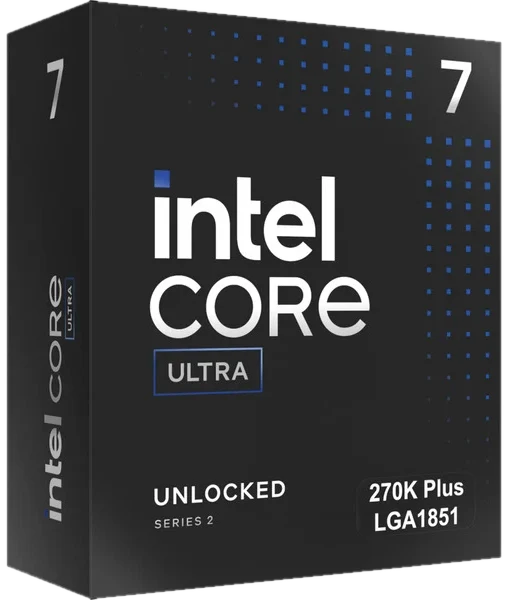 Intel Core Ultra 7 270K Plus CPU, 24 Kerne, 5,5 GHz, Sockel 1851 (Arrow Lake) - boxed, ohne Kühler