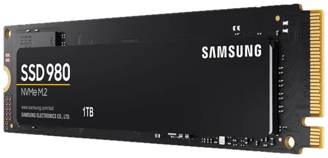 Samsung 980 NVMe SSD, PCIe 3.0 M.2 Typ 2280 - 1 TB