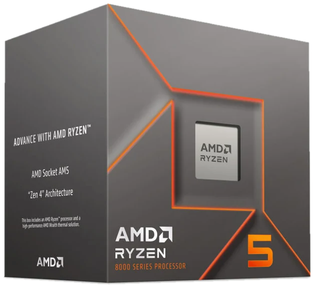 AMD Ryzen 5 8400F 4,7 GHz (Phoenix ) AM5 - boxed, mit Kühler
