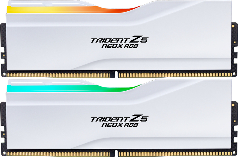 G.Skill DDR5 Trident Z5 Neox RGB 2 x 16 GB 6000 MHz CL 36 Wit F5-6000A3636F16GX2-TZ5NXRW geheugenmodule