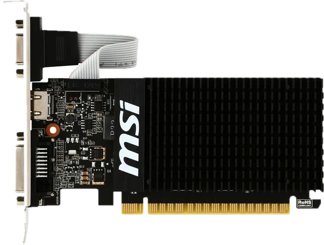 MSI GeForce GT 710 2GD3H LP Videokaart