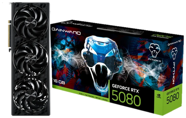 Gainward GeForce RTX 5080 - 16GB GDDR7 RAM