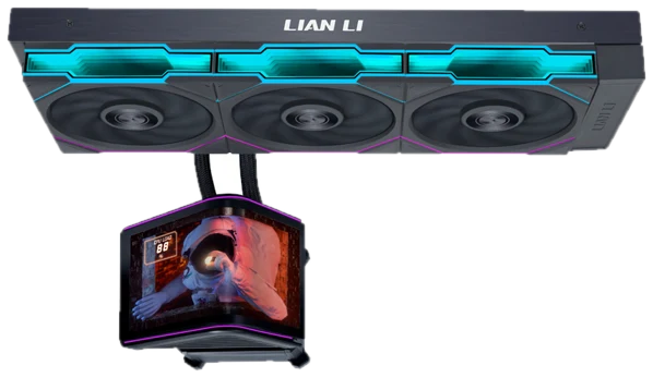 Lian Li HydroShift II OLED Curved 360TL - CPU-Wasserkühlung - Max 33 dBA