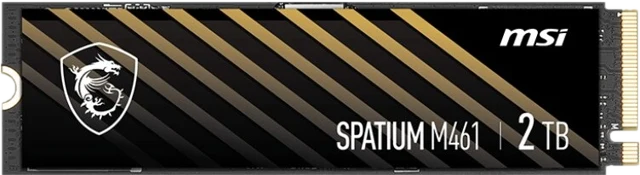 MSI Spatium M461 SSD, PCIe 4.0 M.2 Typ 2280 - 2 TB