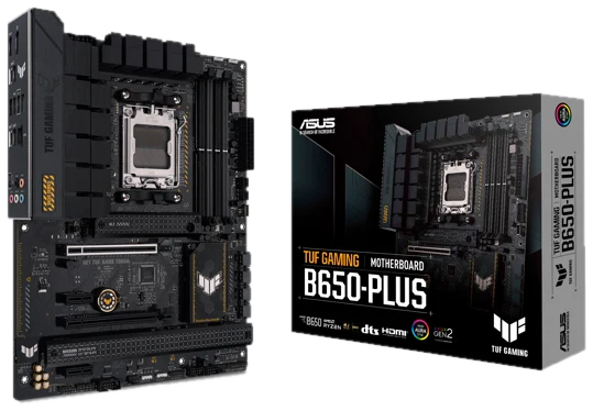 ASUS TUF Gaming B650-Plus Mainboard, Sockel AM5, AMD B650, ATX, DDR5