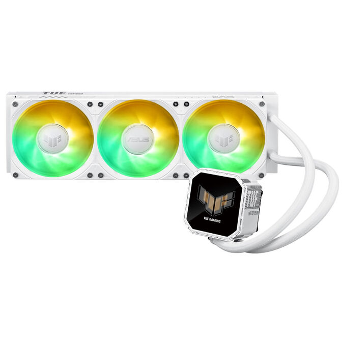 ASUS TUF Gaming LC III 360 ARGB LCD AiO Wasserkühlung - 360mm, weiß