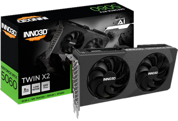 INNO3D GeForce RTX 5060 Twin X2, 8192 MB GDDR7
